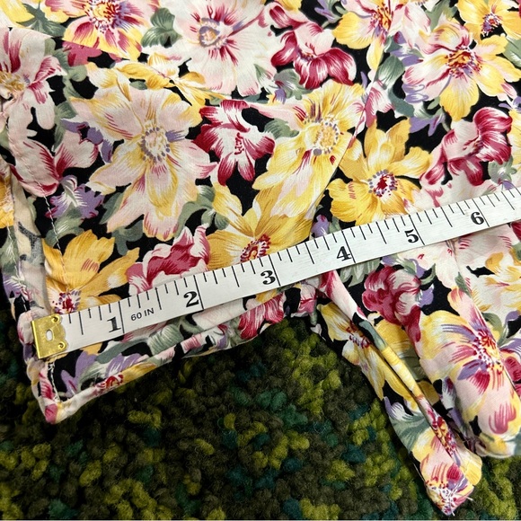 Vintage 1990s Flowy Floral Skort Size XS - Picture 11 of 12